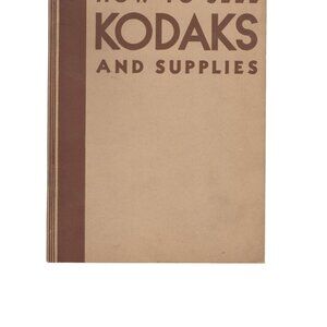 Vintage How To Sell Kodaks And Supplies Booklet 64 Pages
